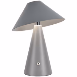 V-TAC Lampada LED da Tavolo 3W Colore: Grigio Materiale: Metallo Funzione: Ricaricabile con USB-C Tipo di Controllo: Touch di ...