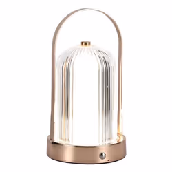 V-TAC Lampade da Tavolo Lampada LED da Tavolo 1W 120*190 Colore Bronzo antico Ricaricabile con USB C Touch Dimmerabile 3in1. ...