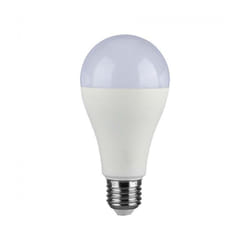 VT-2015 Lampadina led 15W E27 luce 4000k 100lm/W termoplastica forma A65 sku 214454 - V-tac