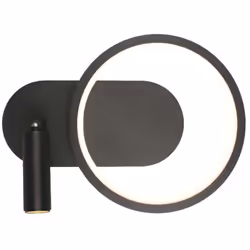V-TAC Lampada LED da Muro 14W con Faretto Orientabile 360° in Metallo Colore Nero 4000K Codice Prodotto: SKU 14980 (VT-7906) ...