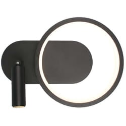 V-tac - Lampada led da Muro 14W con Faretto Orientabile 360° in Metallo Colore Nero 4000K