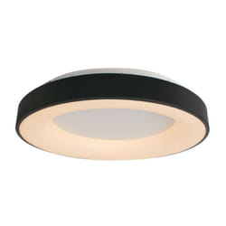 V-tac - Lampadario led con Montaggio a Plafone 49W Dimmerabile triac d: 600mm h: 105mm Colore Nero 3000K
