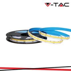 Led cob strip light IP20 24V 3000K 280 leds 10W/M - Luce calda