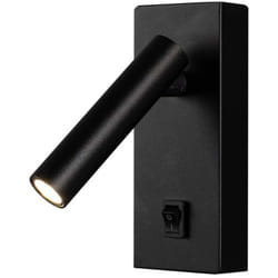 V-tac - Applique da Hotel per Lettura led 2W Colore nero o bianco Nero - Bianco Naturale