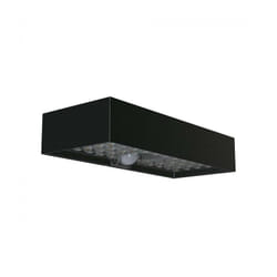 V-tac - VT-406 Lampada led con pannello solare 6W da parete Sensore pir Colore Nero 4000K IP65 - 10307