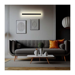 Lampada led da Muro Rettangolare 23W 14106050mm Colore Antracite 3000K IP65 - V-tac