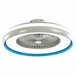 V-TAC Ventilatori Ventilatore LED da Soffitto 45W con Telecomando CCT 3in1 Colore Grigio Blu. Acquistalo subito da CFadda e r ...
