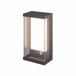 Questa lampada da parete LED, alimentata a energia solare, offre una luce bianca calda con una temperatura di colore di 3000K ...