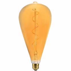 Lampadina LED V-TAC E27 4W ST120 Filamento a Spirale Ambrato 2700K - SKU 23172, Codice VT-2273 Illumina i tuoi spazi con la l ...