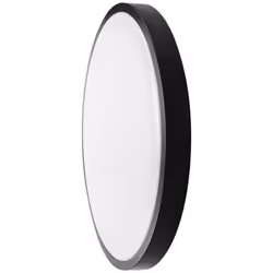 V-TAC Plafoniera LED Rotonda 18W Cornice Nera Bianco Freddo IP44