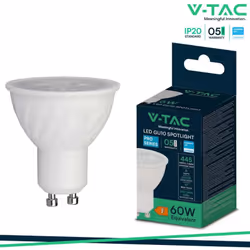 LED Lampadina SAMSUNG CHIP GU10 6W Ripple Plastic 10 D 4000K SKU: 2120027 : VT: VT-249 Specifiche tecniche : Informazione gen ...