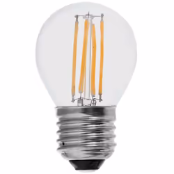 V-TAC Lampadina LED E27 6W G45 Filamento - Bianco Naturale, 4000K (SKU 212843 - VT-2366) La lampadina LED V-TAC G45 da 6W com ...