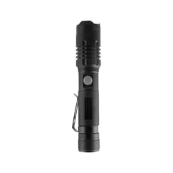 V-TAC Torcia LED 10W con Batteria Ricaricabile USB C 100LM/W IP54, colore Nero