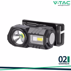 Torcia LED Frontale 3W con Cintura e Batteria Ricaricabile USB C IP44 SKU: 23339 : VT: VT-9902 Specifiche tecniche : Informaz ...