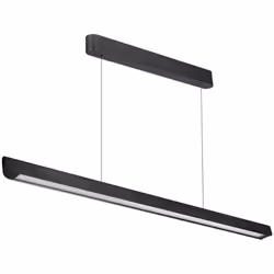 V-TAC Plafoniera LED Chip Samsung 36W Lineare Nero 1227*50*60mm 3in1