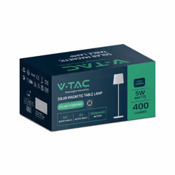 Lampada LED da Tavolo Magnetica 5W con Batteria Ricaricabile USB C Colore Bianco Touch Dimmerabile 3in1 IP65 SKU-23412