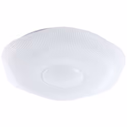 V-TAC Plafoniera LED 40W Ondulata Telecomando CCT 3in1 D400mm Dimmerabile,Cover Zigrinata