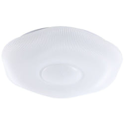 V-tac - Plafoniera led 40W Ondulata Telecomando cct 3in1 D400mm Dimmerabile,Cover Zigrinata