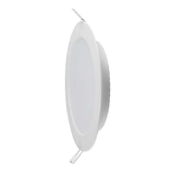 Mini Pannello led Chip Samsung 3W Rotondo da Incasso Foro 77-82mm Bianco 3000K - V-tac