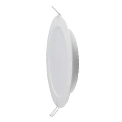 Mini Pannello led Chip Samsung 18W Rotondo da Incasso Foro 200-205mm Bianco 4000K - V-tac