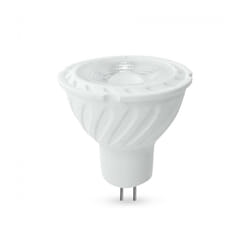 V-TAC Lampadina led faretto GU5.3 (MR16) 6W 12V 110° con copertura Trasparente luce 4000K - 212051