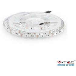 Striscia Strip Led Rgb 5m 12 V 5050 V-Tac 5 Metri Ip 20 Strip