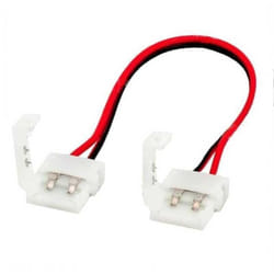 Connettore flessibile con attacchi per striscia LED SMD5050 2 pin Mod.3501
