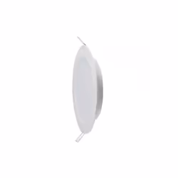 Pannello LED da incasso rotondo con potenza di 12W, equivalente a 110W, per un'illuminazione potente ed efficiente a basso co ...