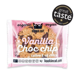 Kookie Cat Vanilla Choc chip Biscotto Vanillina