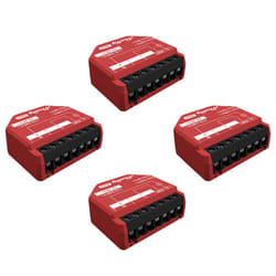 Shelly SHELLY_1PM_GEN3_4ER interruttore elettrico Interruttore intelligente Rosso