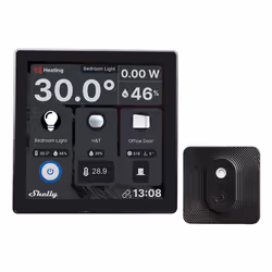 Shelly SHELLY_WD_HT_BUNDLE_S, Nero, 1 GB, 8 GB, Alluminio, Vetro, Plastica, Touch, -20 - 40 °C