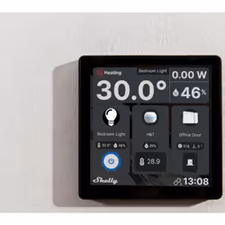Shelly SHELLY_WD_HT_BUNDLE_S unità di comando centrale intelligente per uso domestico Wireless Nero