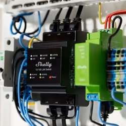 Shelly LAN Switch Interruttore intelligente Nero - Vista aggiuntiva 4