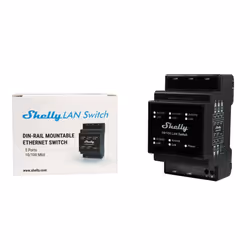 Shelly LAN Switch Interruttore intelligente Nero - Vista aggiuntiva 5