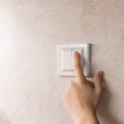 Shelly BLU Wall Switch 4 interruttore della luce Plastica Avorio - Vista aggiuntiva 5