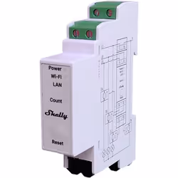 Shelly Pro 3EM-3CT63 contatore AC - Vista aggiuntiva 4