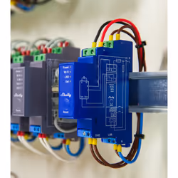 Shelly SHELLY_PRO_DIMMER_0/1-10V_PM regolatore di intensità Da Incasso Dimmer Blu - Vista aggiuntiva 2