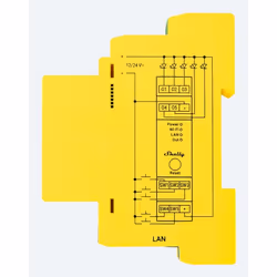 Shelly Pro RGBWW PM Wireless Giallo - Vista aggiuntiva 4