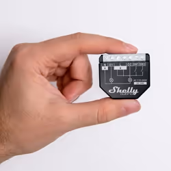 Shelly Qubino WAVE 2PM Interruttore intelligente Nero - Vista aggiuntiva 4