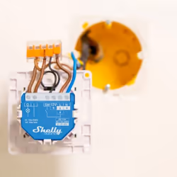 Shelly Qubino Wave 1 Interruttore intelligente Blu - Vista aggiuntiva 4