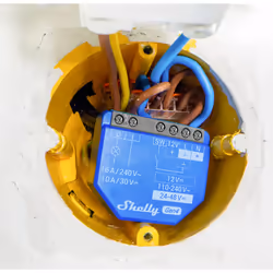Shelly 1 Gen4 Interruttore intelligente Blu - Vista aggiuntiva 4
