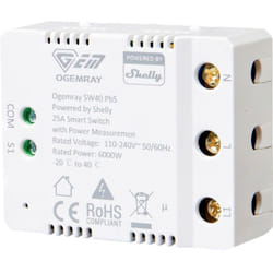 Shelly SHELLY_PBS_SW40 trasmettitore di potenza Bianco