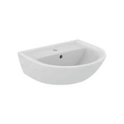 Ideal Standard - Lavabo 55x46 cm in ceramica bianco lucido Eurovit - Senza colonna