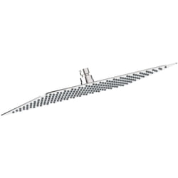 Ideal Standard - Idealrain Luxe, Soffione rettangolare 40x40cm effetto pioggia, portata a 12l/min, Acciaio Inox, B0391MY, Cromato