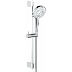 Ideal Standard - Idealrain Evo Jet - Set doccetta Circle, asta saliscendi 60 cm, 3 getti, cromato B1761AA