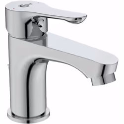 Miscelatore monocomando per lavabo, con sistema di scarico miscelatore da lavabo verticale EasyFix sistema di fissaggio sempl ...