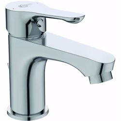 Miscelatore monocomando per lavabo, con sistema di scarico miscelatore da lavabo verticale EasyFix sistema di fissaggio sempl ...