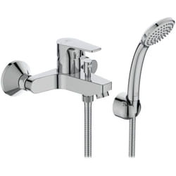 Miscelatore Rubinetto Per Vasca Esterno Monocomando Con Deviatore Cerafine d In Ottone, Finitura Cromo BC693AA - Ideal Standard