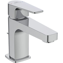 Cerafine d, Miscelatore lavabo con asta di comando e piletta e portata massima a 5l/min, Easyfix, BC685AA, Cromato - Ideal Standard