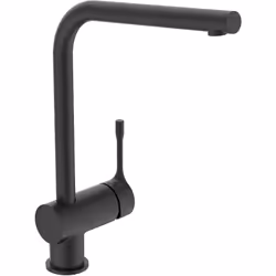 Miscelatore monocomando da appoggio su lavello. Bocca di erogazione orientabile. Interasse bocca di erogazione/corpo 225 mm.  ...